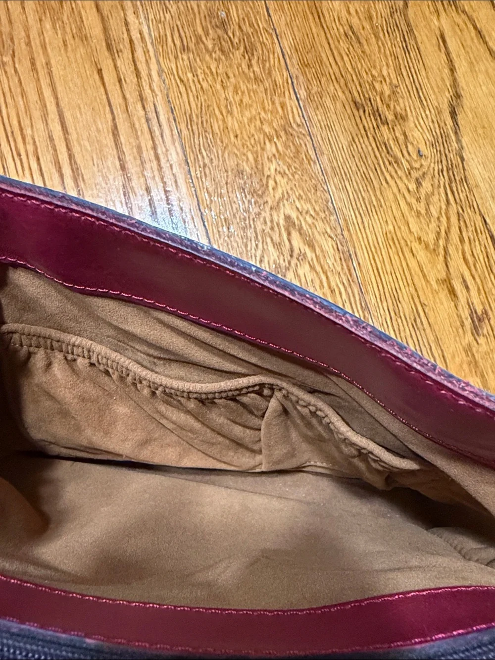Patricia Nash Irving Leather Satchel rose print purse. Crossbody strap missing